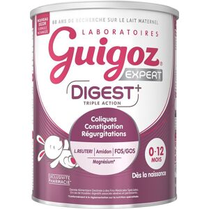NESTLE FRANCE Guigoz Expert Digest+ Triple Action - Dès la naissance Lait 780 g - Publicité NESTLE FRANCE Guigoz Expert Digest+ Triple Action - Dès la naissance Lait 780 g - Publicité