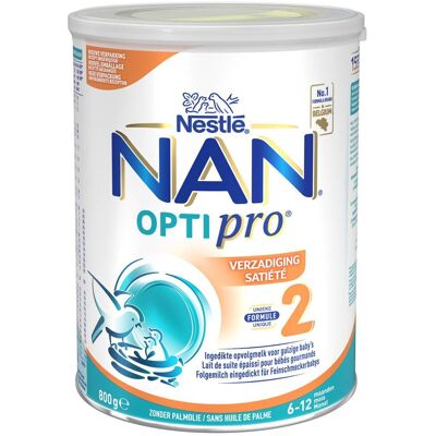 Nestlé NAN Lait de suite 2 - Bébé 6+ mois - 800g - Publicité Nestlé NAN Lait de suite 2 - Bébé 6+ mois - 800g - Publicité