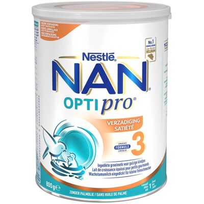 Nestlé NAN Satiété 3 Lait pour bébé - Lait pour bébé - Publicité Nestlé NAN Satiété 3 Lait pour bébé - Lait pour bébé - Publicité