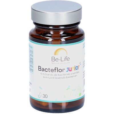 Be-Life Bacteflor Junior Capsule(S) Dure(S) 30 pc(s) - Publicité Be-Life Bacteflor Junior Capsule(S) Dure(S) 30 pc(s) - Publicité
