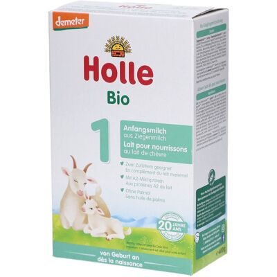 Lait de chèvre bio Holle - Formule 1 - Lait pour bébé - Publicité Lait de chèvre bio Holle - Formule 1 - Lait pour bébé - Publicité
