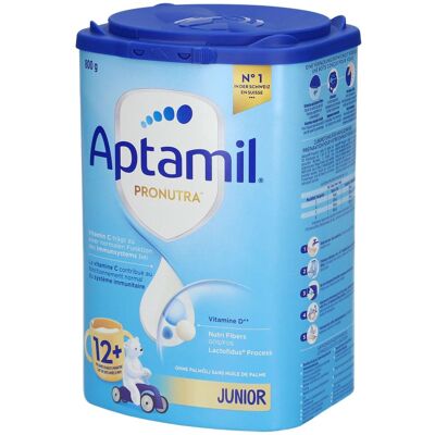 Aptamil® Pronutra™ Junior 12+ Poudre 800 g - Publicité Aptamil® Pronutra™ Junior 12+ Poudre 800 g - Publicité