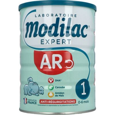 Lait Infantile Modilac Expert AR - Réduit les Régurgitations - Publicité Lait Infantile Modilac Expert AR - Réduit les Régurgitations - Publicité