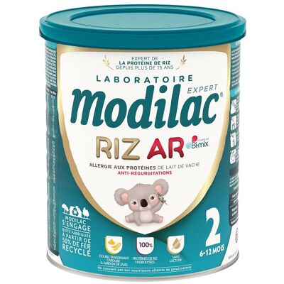 Modilac Expert Riz AR lait 2ème âge Lait 800 g - Publicité Modilac Expert Riz AR lait 2ème âge Lait 800 g - Publicité