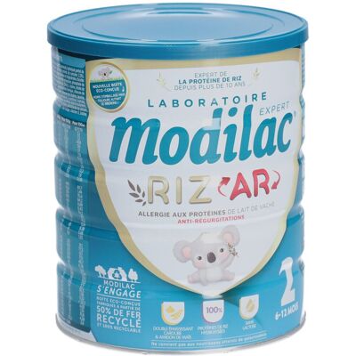 Modilac Expert Riz AR lait 2ème âge Lait 800 g - Publicité Modilac Expert Riz AR lait 2ème âge Lait 800 g - Publicité