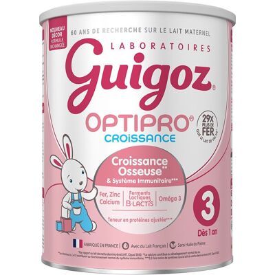 Lait de Croissance Guigoz 780g - 1-3 Ans - Guigoz - Publicité Lait de Croissance Guigoz 780g - 1-3 Ans - Guigoz - Publicité