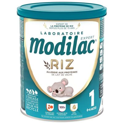 Modilac expert riz 1er age 0-6mois Lait 400 g - Publicité Modilac expert riz 1er age 0-6mois Lait 400 g - Publicité