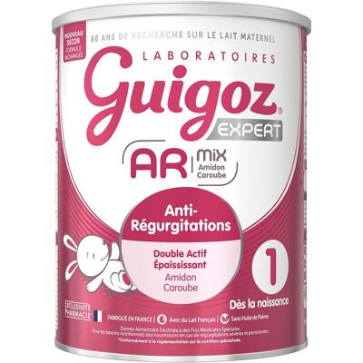 Lait pour bébé Guigoz - RGO sévère 780g - Publicité Lait pour bébé Guigoz - RGO sévère 780g - Publicité