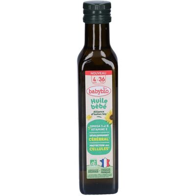 BABYBIO Huile Bébé 250 ml - Publicité BABYBIO Huile Bébé 250 ml - Publicité