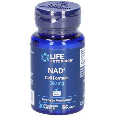Life Extension NAD+ Formule Cellulaire - Nicotinamide Riboside - 300 Mg - 30 Capsules - Publicité Life Extension NAD+ Formule Cellulaire - Nicotinamide Riboside - 300 Mg - 30 Capsules - Publicité