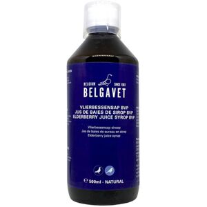 Belgavet Jus de baie surreau en sirop BVP Pigeons Sirop 500 ml - Publicité Belgavet Jus de baie surreau en sirop BVP Pigeons Sirop 500 ml - Publicité
