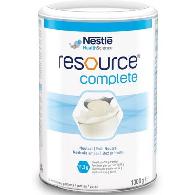 Nestlé Resource Complete Neutral - Complément Nutritionnel - Publicité Nestlé Resource Complete Neutral - Complément Nutritionnel - Publicité
