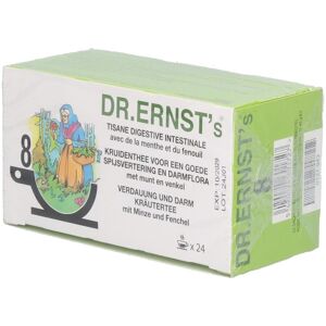 Dr Ernst DR. ERNST's Nr 8 Tisane Digestive Intestinale Sachet(S) Filtre(S) 24 pc(s) - Publicité Dr Ernst DR. ERNST's Nr 8 Tisane Digestive Intestinale Sachet(S) Filtre(S) 24 pc(s) - Publicité