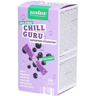 Purasana Hydration Superfoods Chill Guru Sachet(S) 10x4,5 g - Publicité Purasana Hydration Superfoods Chill Guru Sachet(S) 10x4,5 g - Publicité