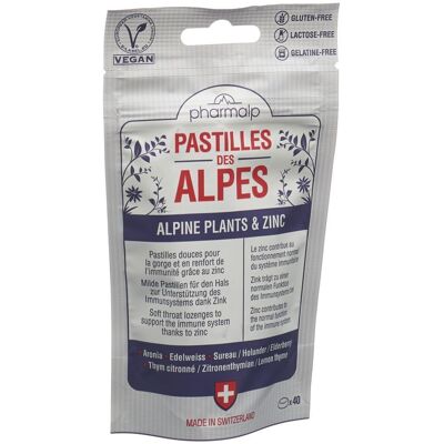PHARMALP Pastilles des Alpes Pastille(S) 40 pc(s) - Publicité PHARMALP Pastilles des Alpes Pastille(S) 40 pc(s) - Publicité