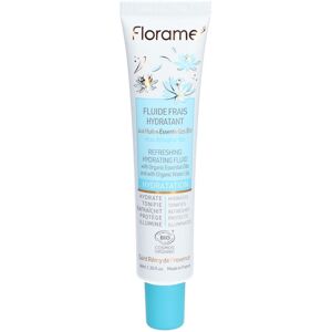 Florame Fluide frais hydratant BIO nénuphar Émulsion 40 ml - Publicité Florame Fluide frais hydratant BIO nénuphar Émulsion 40 ml - Publicité