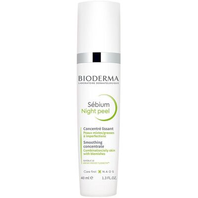 Bioderma Sébium Peeling de Nuit (40ml) - Publicité Bioderma Sébium Peeling de Nuit (40ml) - Publicité