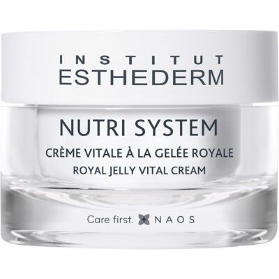 Institut Esthederm Nutri System Royal Jelly Vital Cream - Crème Vital Nourrissante à la Gelée Royale 50 ml - Publicité Institut Esthederm Nutri System Royal Jelly Vital Cream - Crème Vital Nourrissante à la Gelée Royale 50 ml - Publicité