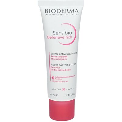 Bioderma Sensibio Defensive Rich Crème Hydratante - Peau Sensible - Publicité Bioderma Sensibio Defensive Rich Crème Hydratante - Peau Sensible - Publicité