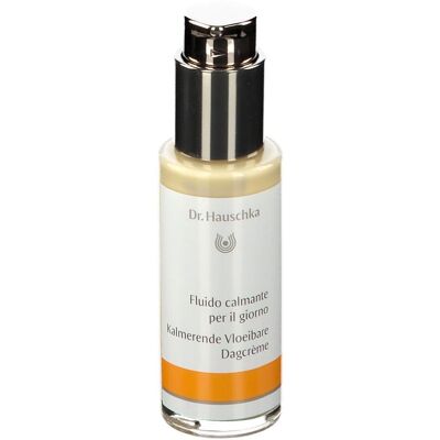 Dr. Hauschka Fluide Calmante pour Peau Sensible - Publicité Dr. Hauschka Fluide Calmante pour Peau Sensible - Publicité