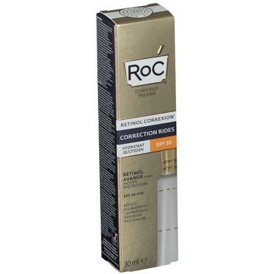 Crème Visage RoC Retinol Correxion Correct SPF 30 - Publicité Crème Visage RoC Retinol Correxion Correct SPF 30 - Publicité
