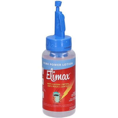 Elimax® Anti-Poux & Lentes Pure Power Lotion Lotion(S) 200 ml - Publicité Elimax® Anti-Poux & Lentes Pure Power Lotion Lotion(S) 200 ml - Publicité