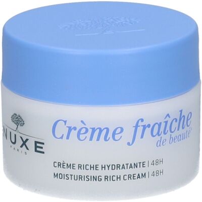 Nuxe Crème Hydratante - 48H Hydratation pour peau sèche - Publicité Nuxe Crème Hydratante - 48H Hydratation pour peau sèche - Publicité