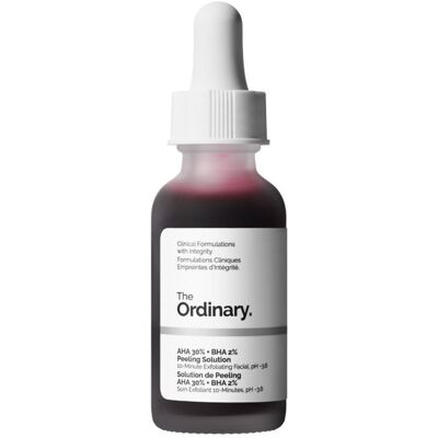 The Ordinary AHA 30% + BHA 2% Solution Peeling - Visage - Publicité The Ordinary AHA 30% + BHA 2% Solution Peeling - Visage - Publicité