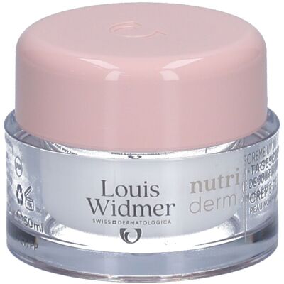 Louis Widmer - Nutriderm - UV20 - Sans Parfum - Crème - Publicité Louis Widmer - Nutriderm - UV20 - Sans Parfum - Crème - Publicité