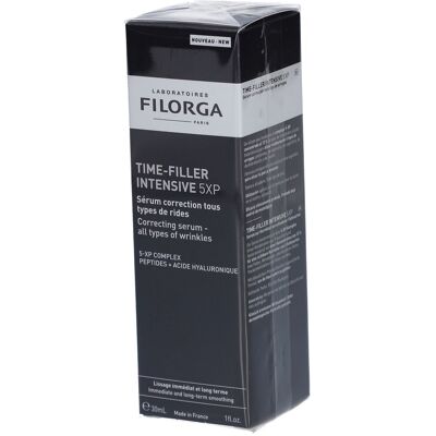 Filorga Time-Filler Intensive 5XP Sérum Correction Tous Types de Rides 30 ml - Publicité Filorga Time-Filler Intensive 5XP Sérum Correction Tous Types de Rides 30 ml - Publicité
