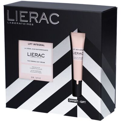 Lierac Lift Integral Coffret de Noël Crème Jour Raffermissante+ Soin Treatment Emballage(S) Combi 50+15 ml - Publicité Lierac Lift Integral Coffret de Noël Crème Jour Raffermissante+ Soin Treatment Emballage(S) Combi 50+15 ml - Publicité