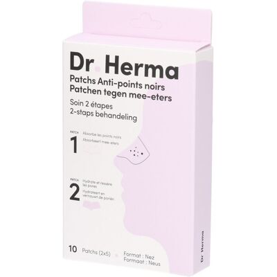 pdmtobemaintained DR. HERMA Patch anti-points noirs 2 étapes Masque 2x5 pc(s) - Publicité pdmtobemaintained DR. HERMA Patch anti-points noirs 2 étapes Masque 2x5 pc(s) - Publicité