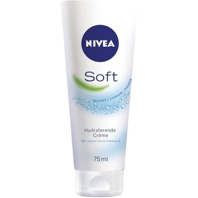 NIVEA Soft Crème de soin hydratante rafraîchissante 75 ml - Publicité NIVEA Soft Crème de soin hydratante rafraîchissante 75 ml - Publicité