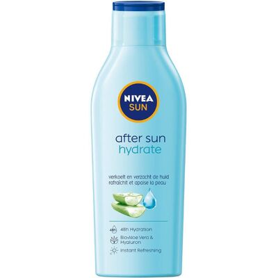 Nivea Sun Aftersun Lotion Hydratante 48h Lotion(S) 200 ml - Publicité Nivea Sun Aftersun Lotion Hydratante 48h Lotion(S) 200 ml - Publicité
