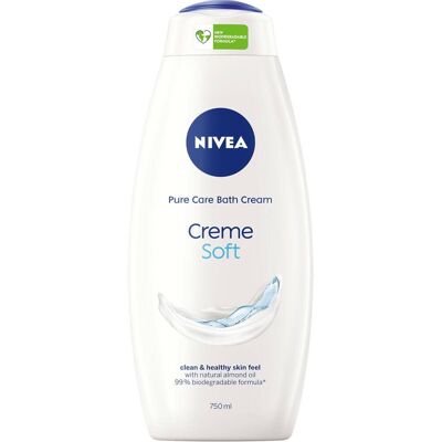 Nivea Soft Crème de Bain 750 ml - Publicité Nivea Soft Crème de Bain 750 ml - Publicité