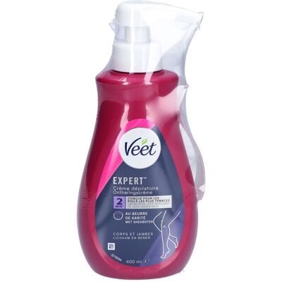 Reckitt Benckiser Healthcare Veet Expert Crème Dépilatoire - depilatory cream - Publicité Reckitt Benckiser Healthcare Veet Expert Crème Dépilatoire - depilatory cream - Publicité