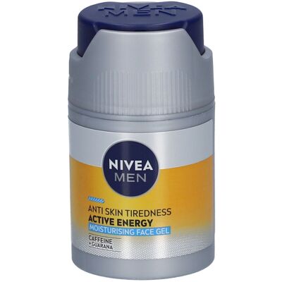 NIVEA Men Gel Visage Active Energy Gel(S) 50 ml - Publicité NIVEA Men Gel Visage Active Energy Gel(S) 50 ml - Publicité