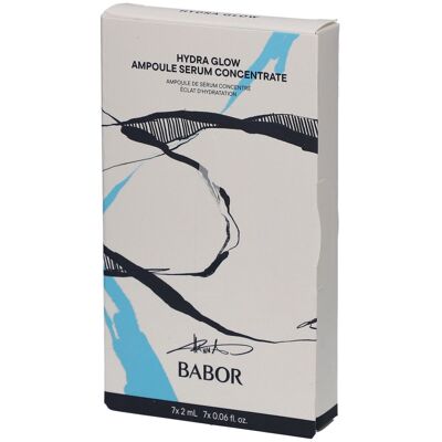 BABOR Hanna Hydra Glow Ampoule Serum Concentrate - Serum - Publicité BABOR Hanna Hydra Glow Ampoule Serum Concentrate - Serum - Publicité
