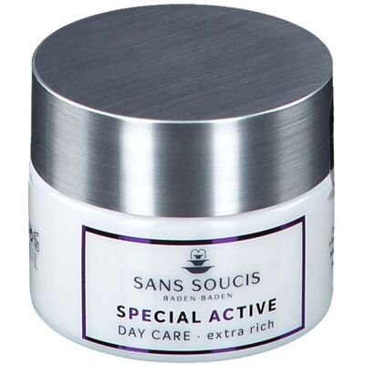 Sans Soucis Special Active Soins de jour extra riche - Crèmes Visage - Publicité Sans Soucis Special Active Soins de jour extra riche - Crèmes Visage - Publicité