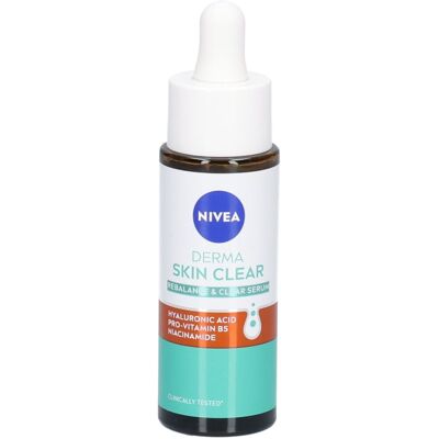 NIVEA DERMA SKIN CLEAR Sérum rééquilibrant et purifiant 30 ml - Publicité NIVEA DERMA SKIN CLEAR Sérum rééquilibrant et purifiant 30 ml - Publicité