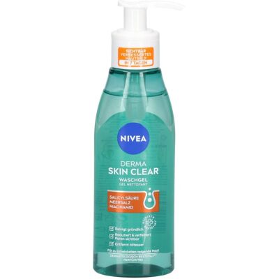 NIVEA DERMA SKIN CLEAR Gel nettoyant 150 ml - Publicité NIVEA DERMA SKIN CLEAR Gel nettoyant 150 ml - Publicité