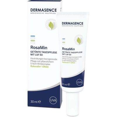 Dermasence RosaMin Crème de Jour Teintée SPF50 - Hydratant Visage - Publicité Dermasence RosaMin Crème de Jour Teintée SPF50 - Hydratant Visage - Publicité