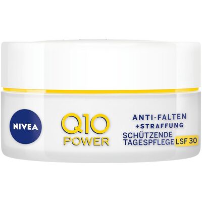 Nivea Q10 POWER Soin de jour anti-rides + raffermissant SPF 30 Crème De Jour 50 ml - Publicité Nivea Q10 POWER Soin de jour anti-rides + raffermissant SPF 30 Crème De Jour 50 ml - Publicité