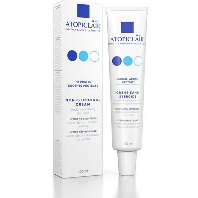 Crème Atopiclair - Sans stéroïdes - Eczéma & Psoriasis - 100ml - Publicité Crème Atopiclair - Sans stéroïdes - Eczéma & Psoriasis - 100ml - Publicité