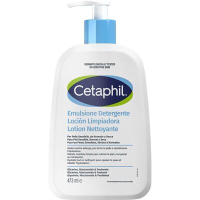 Nettoyant Doux pour Visage et Corps - 470ml Cetaphil - Publicité Nettoyant Doux pour Visage et Corps - 470ml Cetaphil - Publicité