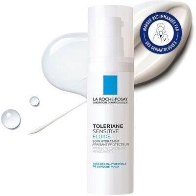 La Roche-Posay Toleriane Sensitive Fluide hydratant apaisant protecteur 40ml Crème 40 ml - Publicité La Roche-Posay Toleriane Sensitive Fluide hydratant apaisant protecteur 40ml Crème 40 ml - Publicité