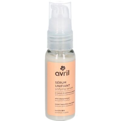 Avril Sérum Unifiant Concentré 30 ml - Publicité Avril Sérum Unifiant Concentré 30 ml - Publicité