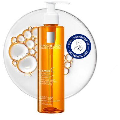 La Roche-Posay LA ROCHE POSAY Gel Moussant Vitamine C Nettoyant 200 ml - Publicité La Roche-Posay LA ROCHE POSAY Gel Moussant Vitamine C Nettoyant 200 ml - Publicité