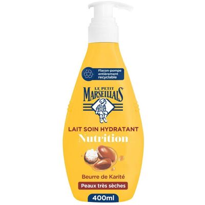 LE PETIT MARSEILLAIS Lait Soin Hydratant Nutrition Peaux très Sèches 400 ml - Publicité LE PETIT MARSEILLAIS Lait Soin Hydratant Nutrition Peaux très Sèches 400 ml - Publicité