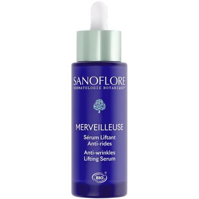 SANOFLORE Merveilleuse Sérum Liftant Anti-Rides Concentré 30 ml - Publicité SANOFLORE Merveilleuse Sérum Liftant Anti-Rides Concentré 30 ml - Publicité